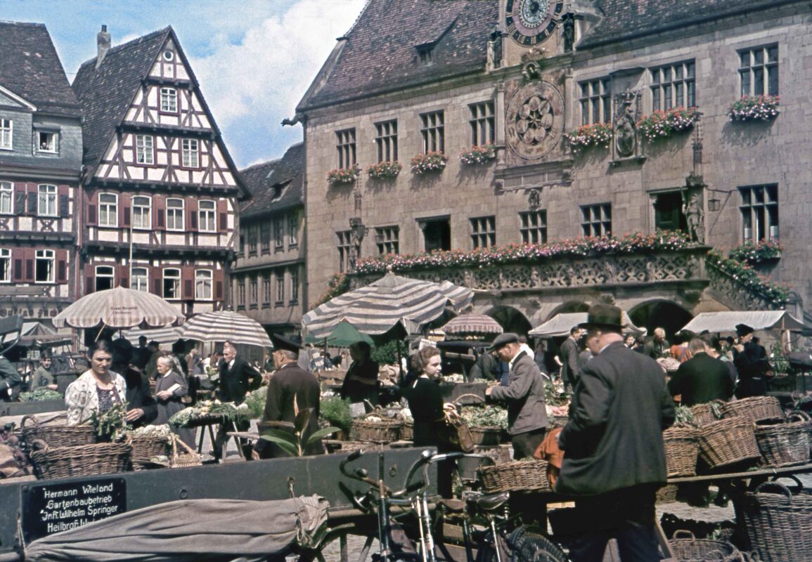 Marktplatz Heilbronn in den 30ern, StA Hn