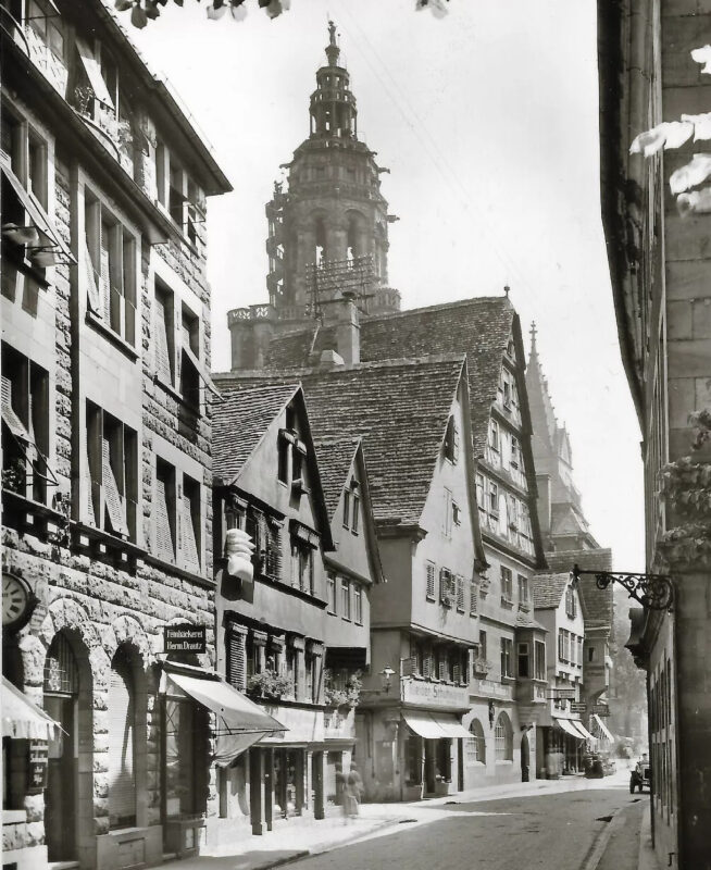 Kirchbrunnenstraße, Postkarte